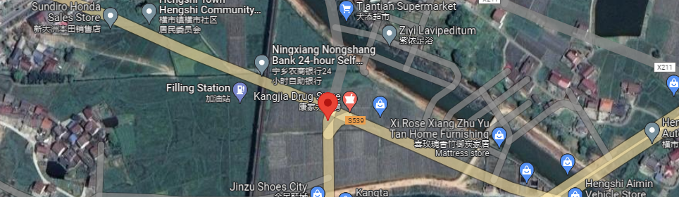 company google map address